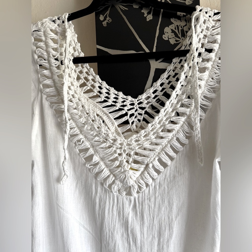 Roberta Roller Rabbit Summer Swim Cover Up Size Medium - Picture 4 of 8
